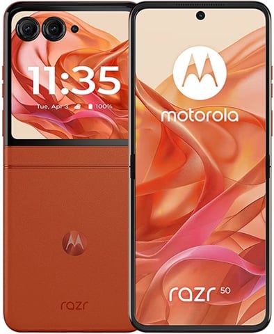 新品未開封】 motorola razr 50 スプリッツオレンジ512GB